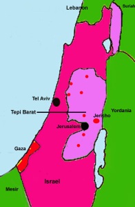 peta wilayah Israel_Palestina by Dina Y. Sulaeman