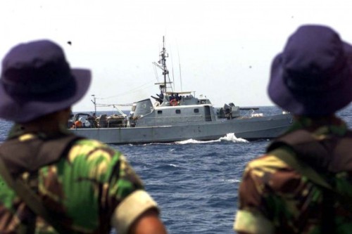 Marinir Indonesia Menjaga Ambalat. Sumber foto: jakartagreater.com